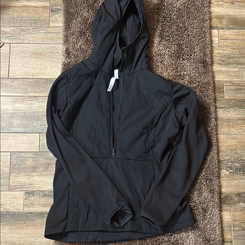 Black Hooded Jacket